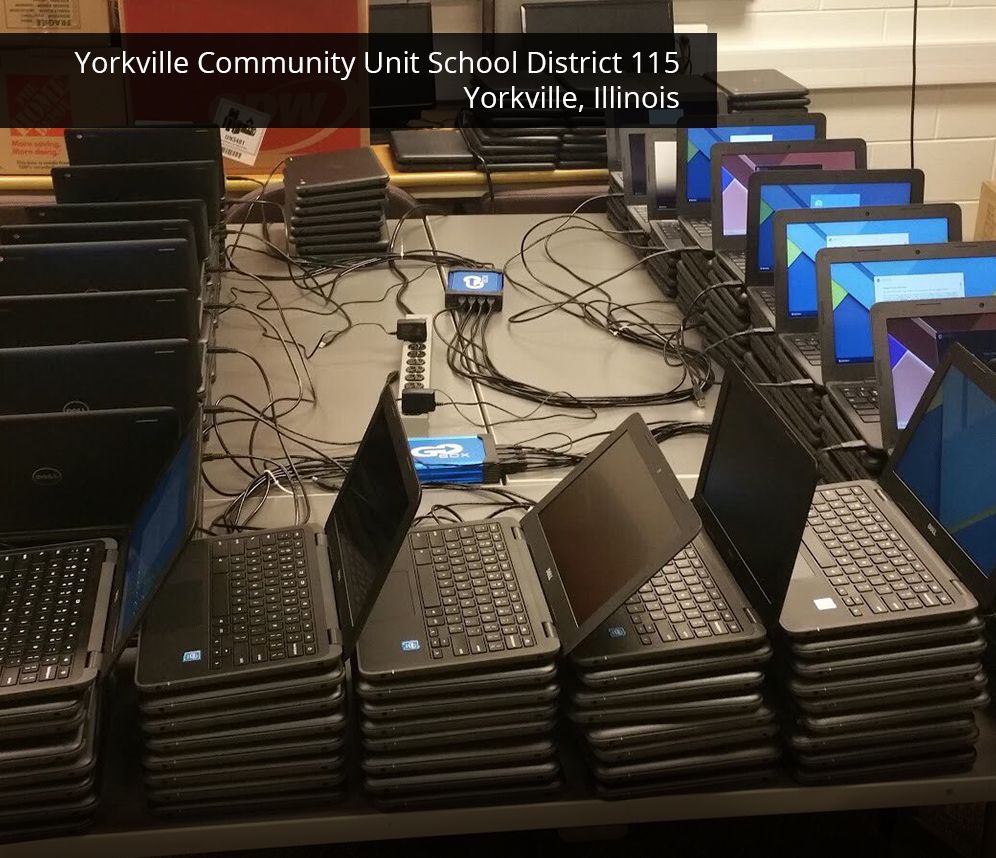 GoBoxChrome's tweet image. See what EFFICIENT looks like with #GoBoxChrome! Create your own #Chromebook #whiteglove service like @Yorkville115 @RyanAdkins82 and automate repetitive processes with ease. 

Visit go-box.com to get Go-Box before the summer!

#edtech #gafe #k12 #googleedu #ISTE19