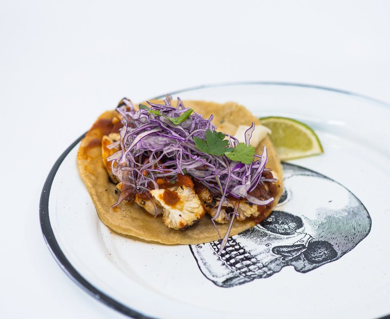 Roasted Cauliflower Mole Taco!   #Tacos #culttaco #montereycalifornia #cheflife #tacolife #ediblemontereybay #alvaradostreet <a href="/micagoy/">ɐlǝɐɔıω</a> <a href="/kylecooks/">Kyle Eisenberg</a>