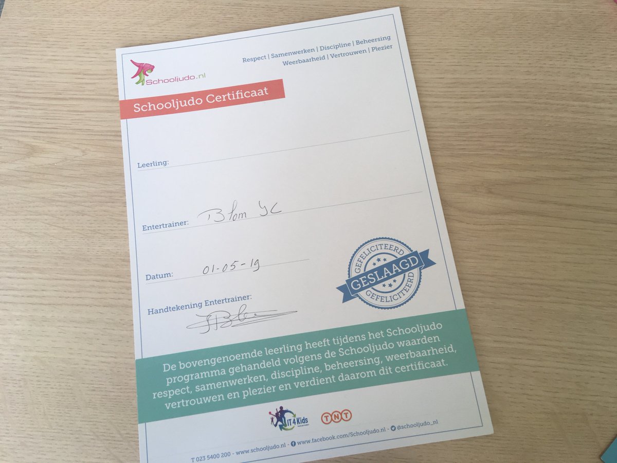 Tijdens de meivakantie hebben de leerlingen van #Portalis niet stil gezeten. Drie dagen lang hebben zij het <a href="/Schooljudo_nl/">Schooljudo team</a> programma gevolgd en met succes afgerond! #Trots