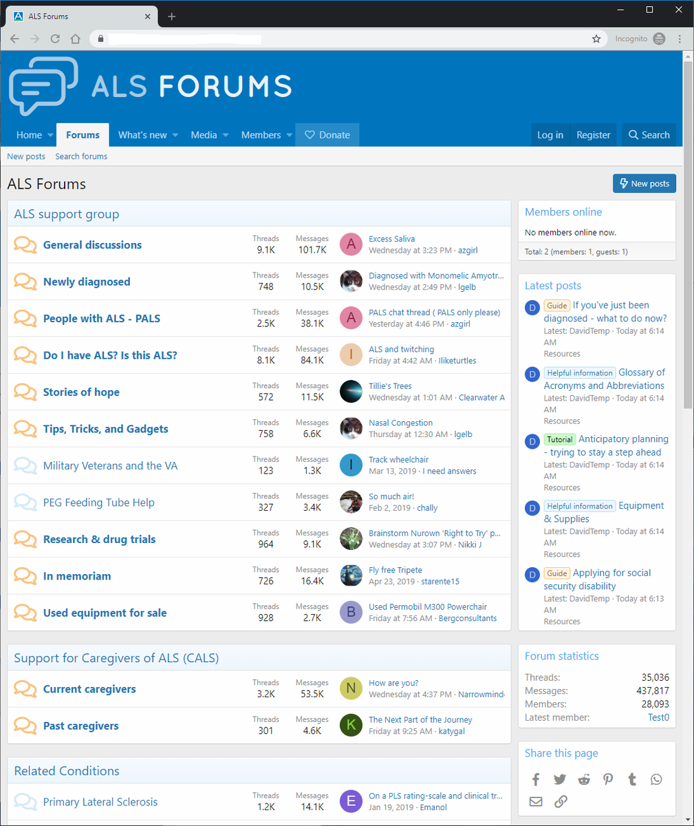 ALSforums's tweet image. It's with great anticipation and excitement that we roll out a long awaited overhaul and community improvement to our website.  The site will be offline for a period of 8 hours this evening to launch our new website!