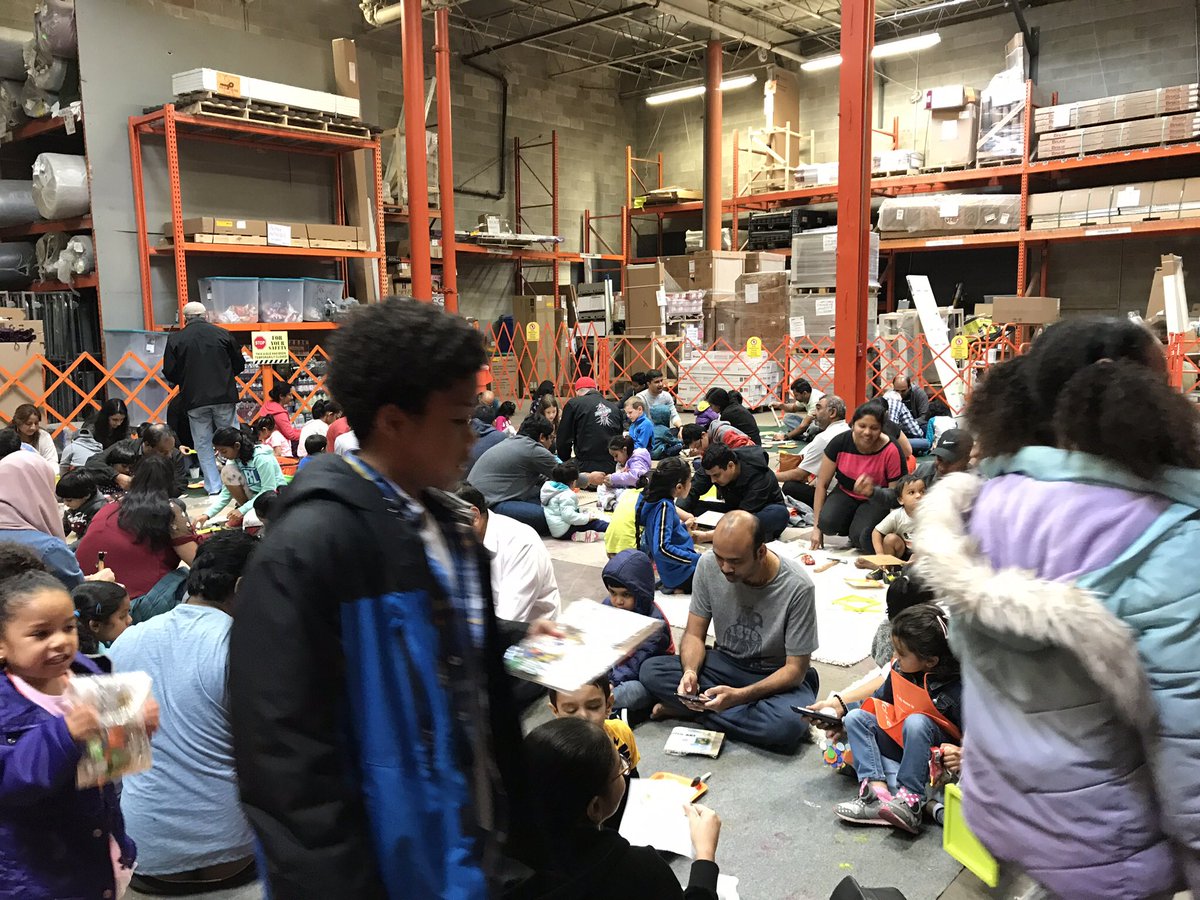 CCardelfe's tweet photo. Thank you Larreta and Loann for an excellent kids workshop!!  487 future shoppers. Thank you for making it a memorable experience for the kids. https://t.co/6iXVBAHrBz