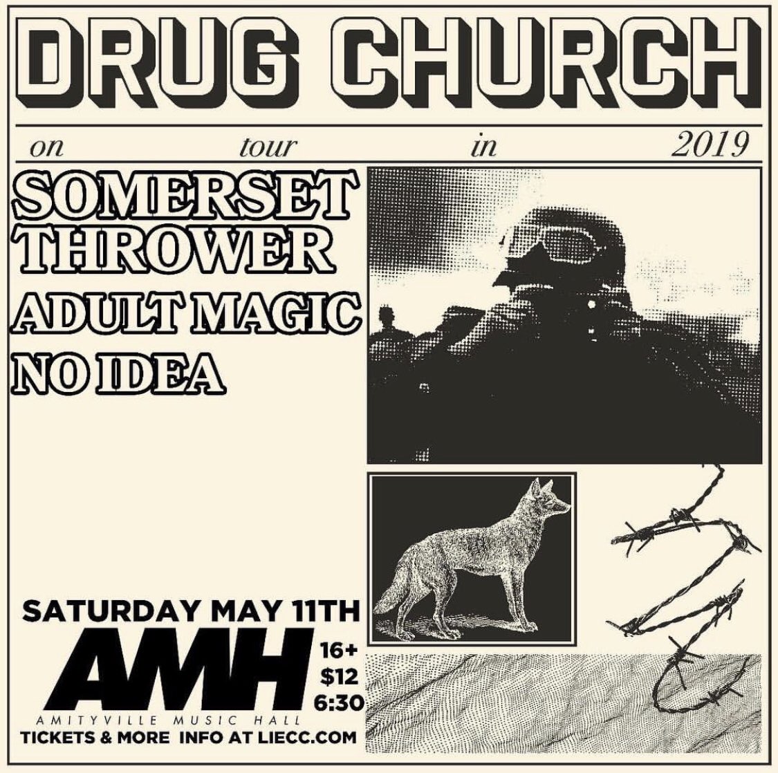 This Saturday with <a href="/DrugChurch/">Drug Church</a> <a href="/AdultMagic/">AdultMagicSexToys</a> &amp; <a href="/noidealihc/">No Idea</a>!