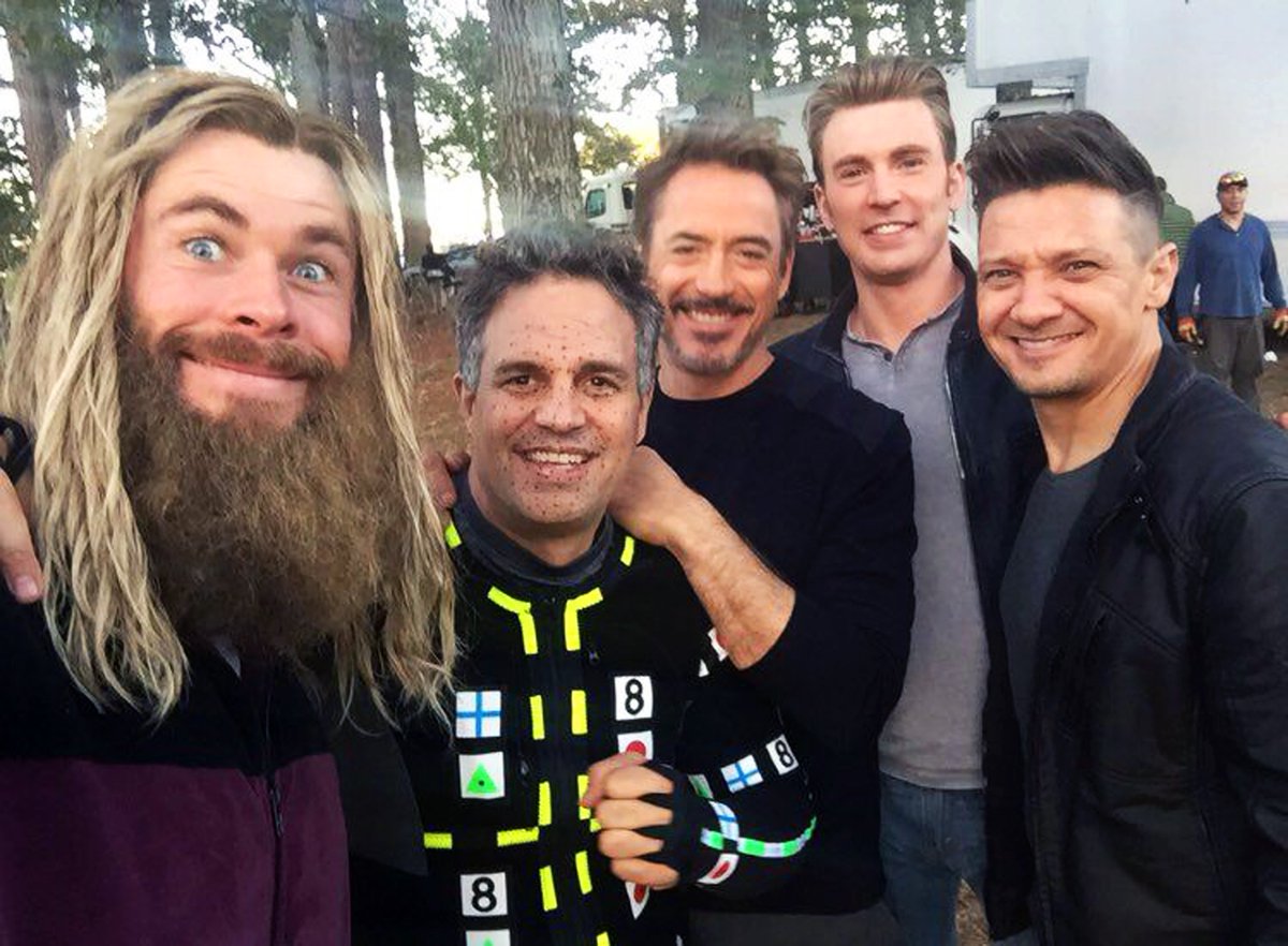 MCU_Direct's tweet photo. The Boys... #AvengersEndgame https://t.co/CYZ63fyH31