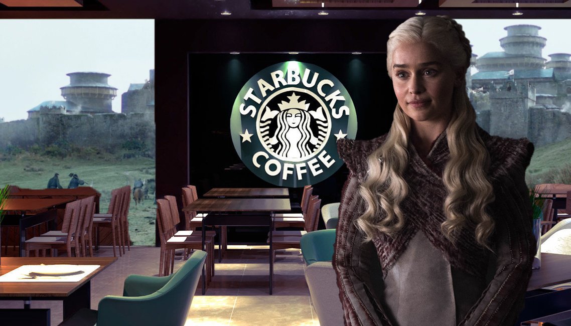 scotthutcheon's tweet photo. @Daenerys Now that Winter is over, try our new Dragonfruit Refreshers or Dragon  Drinks made with creamy coconutmilk. Available iced or heated by  dragon's breath.* They're absodragonfruitly!      

#GameofThrones #GOT #Starbucks *while supplies last https://t.co/cZBCy68Ri7 https://t.co/q8qhfVzuxb