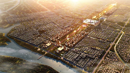 wef's tweet photo. India is building a green, high-tech city from scratch https://t.co/gLO6Q9vPat #sustainability https://t.co/sCT7WCroSY