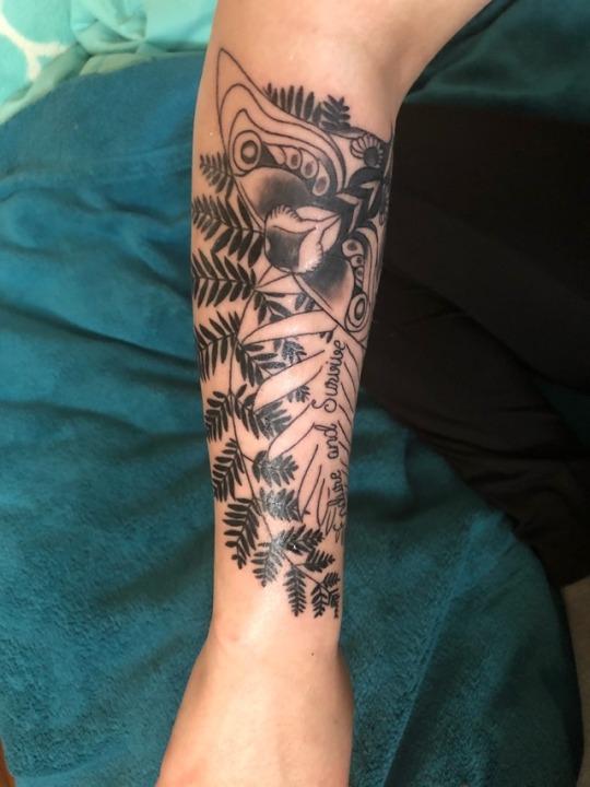 Naughty Dog, LLC - Ellie's tattoo IRL. Thanks to Alina for sharing