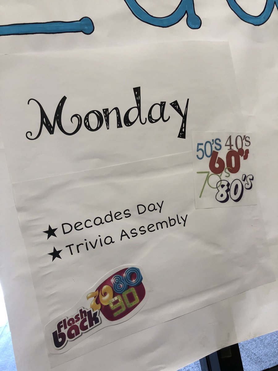 Mme_Renee's tweet photo. Starting off Education Week with Decades Day & Mrs. Ludlow’s amazing 1969 trivia game show as we celebrate BPS turning 50 this year!🎉🤗🎂 @Tornadohowl @Dav25210993Sean @Madame_howard @HillaryHorsford #bpsis50 https://t.co/zxbwMwrr1P