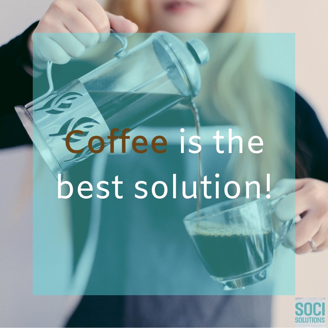 SociSolutions's tweet photo. Happy Monday! Let's have some coffee and start making solutions!
.
.
#SociSolutions https://t.co/WuaruNYspG