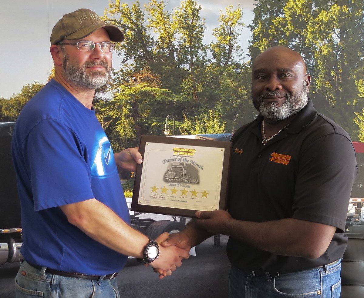 TMCTRANS's tweet photo. Congratulations to TMC's Trainer of the Month for March, Sean Wilson!
Learn more about Sean's training journey by checking out our latest blog! #DestinationExcellence #DriverTrainer #BestOfTheBest
https://t.co/XlRhsojkCs https://t.co/G1T8G46EM1