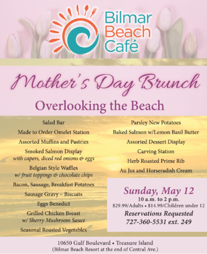 BilmarBchResort's tweet photo. Treat your mother to a wonderful beach side brunch on her special day! #bilmarvelous #MothersDay2019 https://t.co/GnI0q38hi5