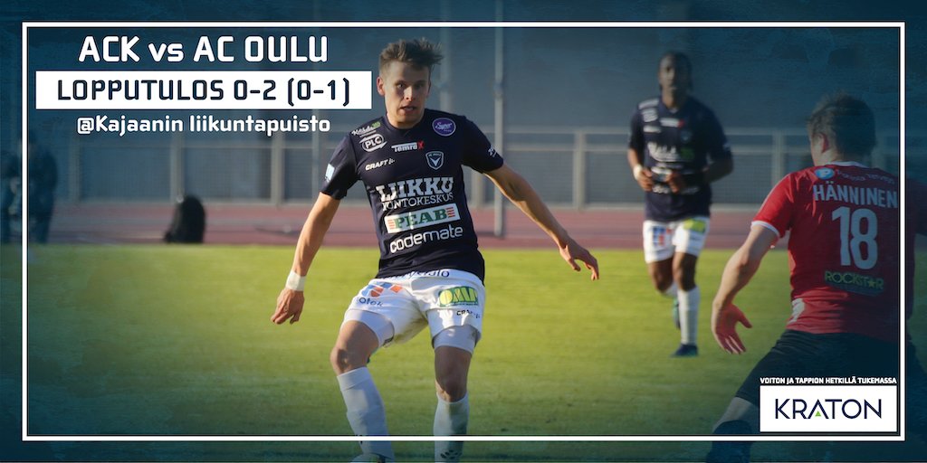 Renaissance chef Tomato AC Oulu on Twitter: "VOITTO! AC Kajaani kaatuu 0-2, Jere Aallikon kahdella osumalla. Erityinen kiitos @ACOkannattajat jotka pitivät meteliä läpi ottelun. Kotiavaus ja kärkikamppailu lauantaina 11.5. klo 17.00 Raatissa. Vastassa @FCHakaOfficial #acoulu # Renaissance chef Tomato AC Oulu on Twitter: "VOITTO! AC Kajaani kaatuu 0-2, Jere Aallikon kahdella osumalla. Erityinen kiitos @ACOkannattajat jotka pitivät meteliä läpi ottelun. Kotiavaus ja kärkikamppailu lauantaina 11.5. klo 17.00 Raatissa. Vastassa @FCHakaOfficial #acoulu #