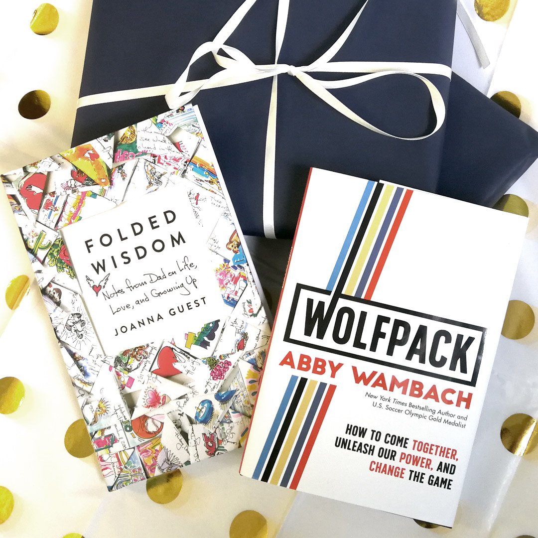 CeladonBooks's tweet photo. Who are the new graduates in your life? #WOLFPACK and #FoldedWisdom are inspirational and motivational tomes perfect for students graduating high school and college. Both are on sale now! @abbywambach @foldedwisdom https://t.co/qHTQhA7wbz