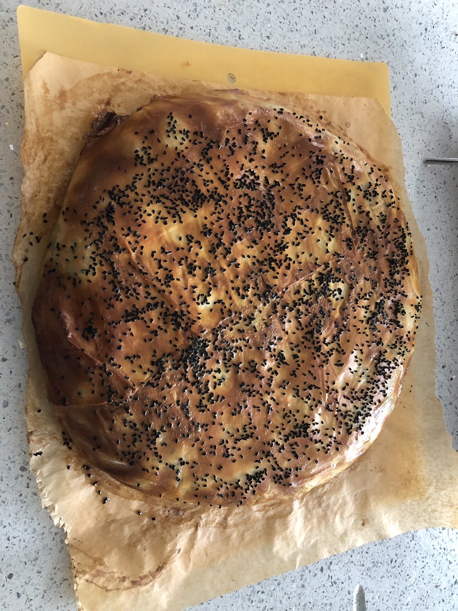 PaulatThePanel's tweet photo. Second dish today from #Bazaar from the wonderful @SabrinaGhayour. Just added Nigella seeds. Easy to follow recipe, sure it had to be... Highly recommend the book, I have given three as presents already (on sale on @AmazonUK for £7.99, superb value). #MiddleEasternCooking. https://t.co/vWPE9x6sTO
