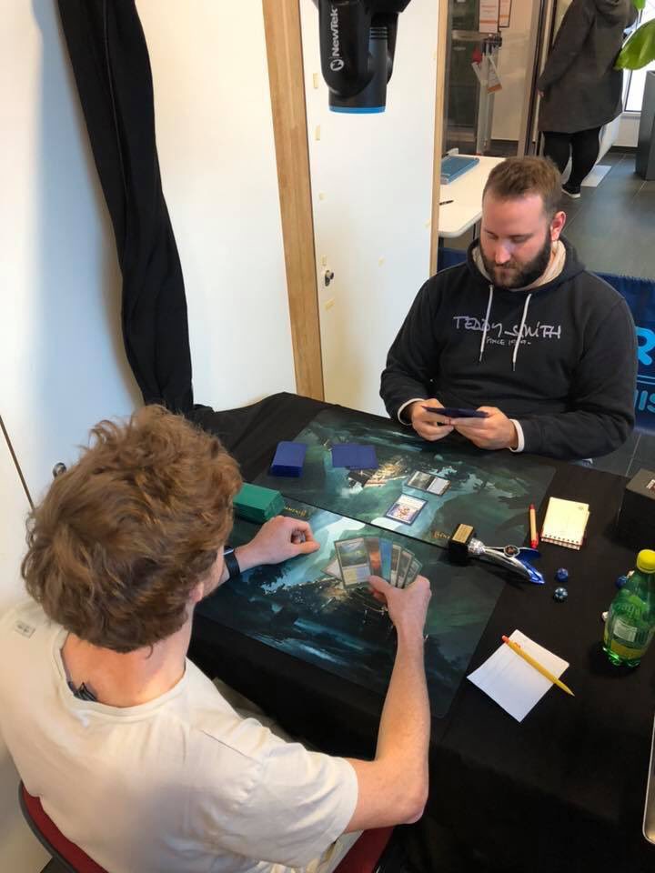 Neo7hinker's tweet photo. Congrats to Théophile Vanblockstael for taking down a 100+ player #LausanneModern2019 event @AzcantaTournam1 with #UWMidrange!

You can catch his Finals match vs As Foretold (10:15) in the following link:

https://t.co/mKfFzA5w7a 

Decklist, report, &amp; interview coming soon.

#MTG https://t.co/EoCD0E8fle