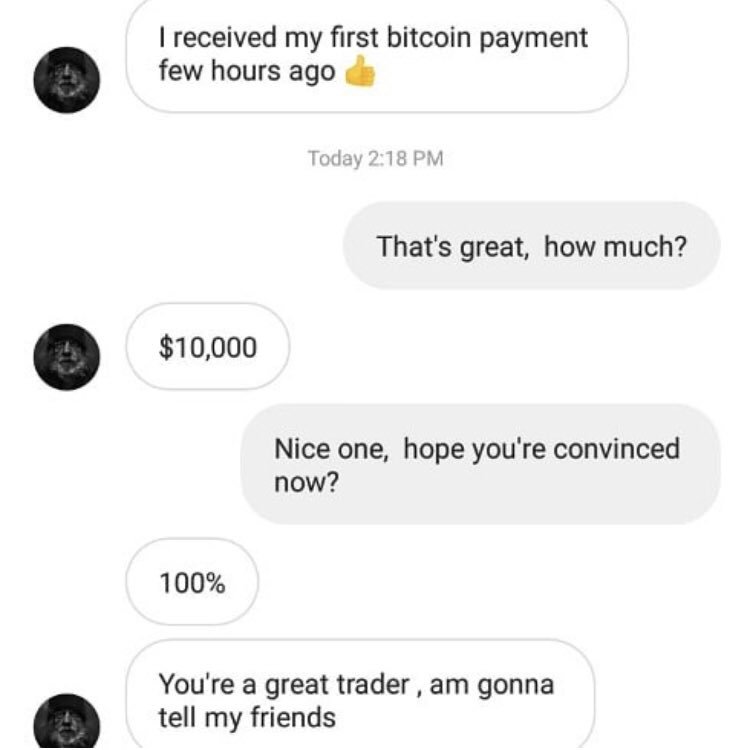 bellasmithinc's tweet photo. Invest $1000 today and earn over $10,000, and you can withdraw your profits anytime after 5 days trade.
.
Dm for more info https://t.co/SNJNmg1xa6