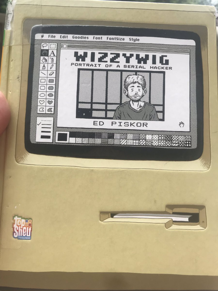 cktsocanos's tweet photo. Be sure to check out #WizzyWig - graphic novel about a fictional hacker by @EdPiskor - includes a ton of concepts such at #SocialEngineering #wardialing #phishing - oh &amp; a shout out to @HowardStern @sternshow @robertAbooey https://t.co/vdU3HGUkUg