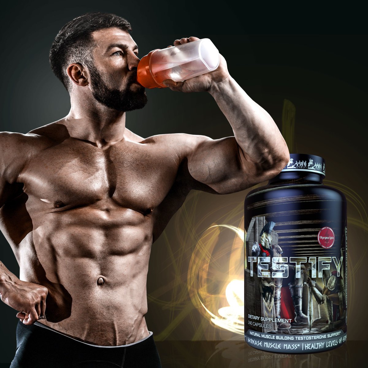 Did Someone Say Muscle?! #TEST1FY💪
.
😳Putting On #Muscle Has  Been A Challenge For So Many, So We Made Sure To Put All Of The Top #Natural Muscle Building Ingredients Into One #Supplement.🤩
.
📲Check Out Test1fy Today! --> @Olympus_labs #OlympusLabs #Olhero #Grow # Summer2019