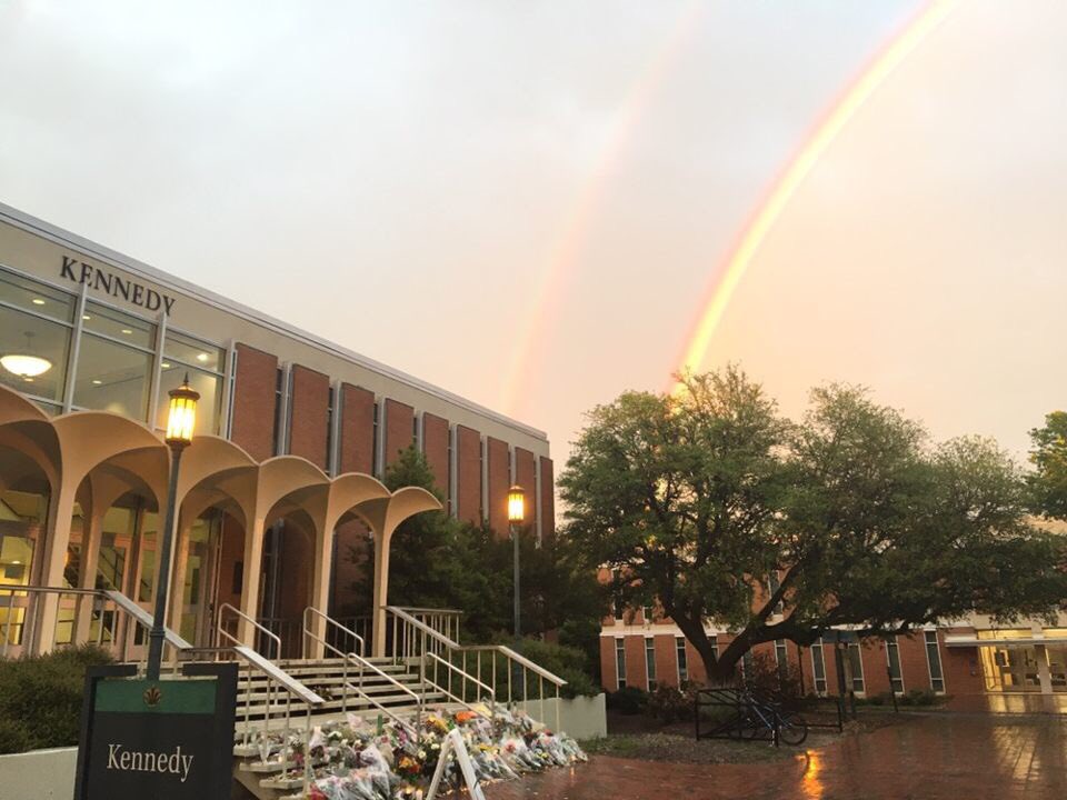 Sometimes you just need a sign that everything's going to be OK. #CharlotteStrong 

(📷: Garrett White)