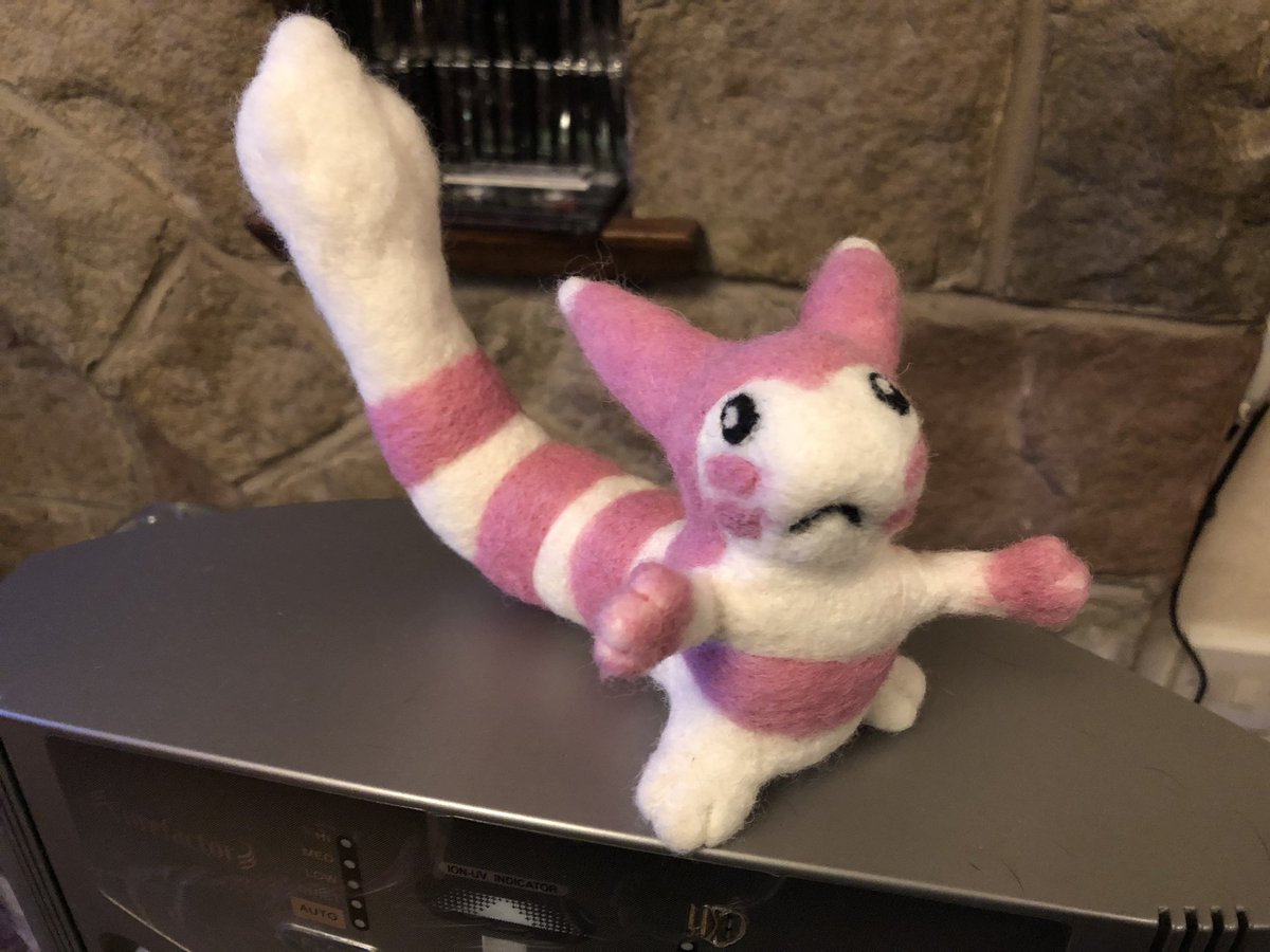 shiny furret plush