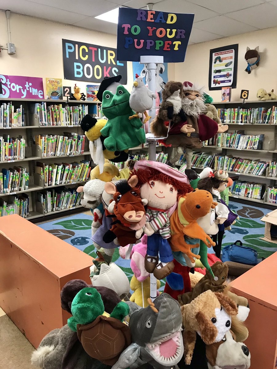 Our #schoollibraries of @LASchools provide a safe haven for our students, a place of solitude they can visit to read, use puppets or check out books. Thank you @JessieSima for our sign!#NationalMentalHealthmonth @nickmelvoin @Kelly4LASchools @tyleroakley @ScottAtLAUSD @Monica4LA