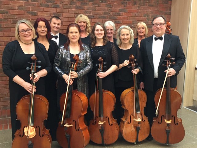 policeorchestra's tweet photo. With 5 DAYS TO GO we complete the #TeamStrings with the #Violas, #Celli and #Basses. They're all super excited to be performing @RoyalAlbertHall with #PCDanny, @MrNickKnowles and @K9Finn in aid of @UK_COPS, @youthmusic and ourselves.  #PoliceFamily
https://t.co/Kgu4VlCag1 https://t.co/YPuXaeq1BO