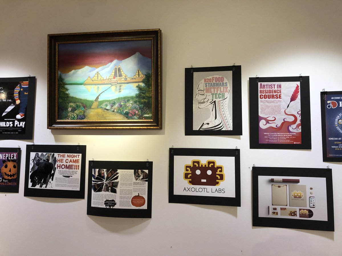 artdivagirl's tweet photo. 2019 Senior Art Exhibition opens today at Komechak Art Gallery. Reception on Tuesday, 5/7, from 3-6 p.m. https://t.co/c5wEoqLdEo https://t.co/jiIfVUoxOU