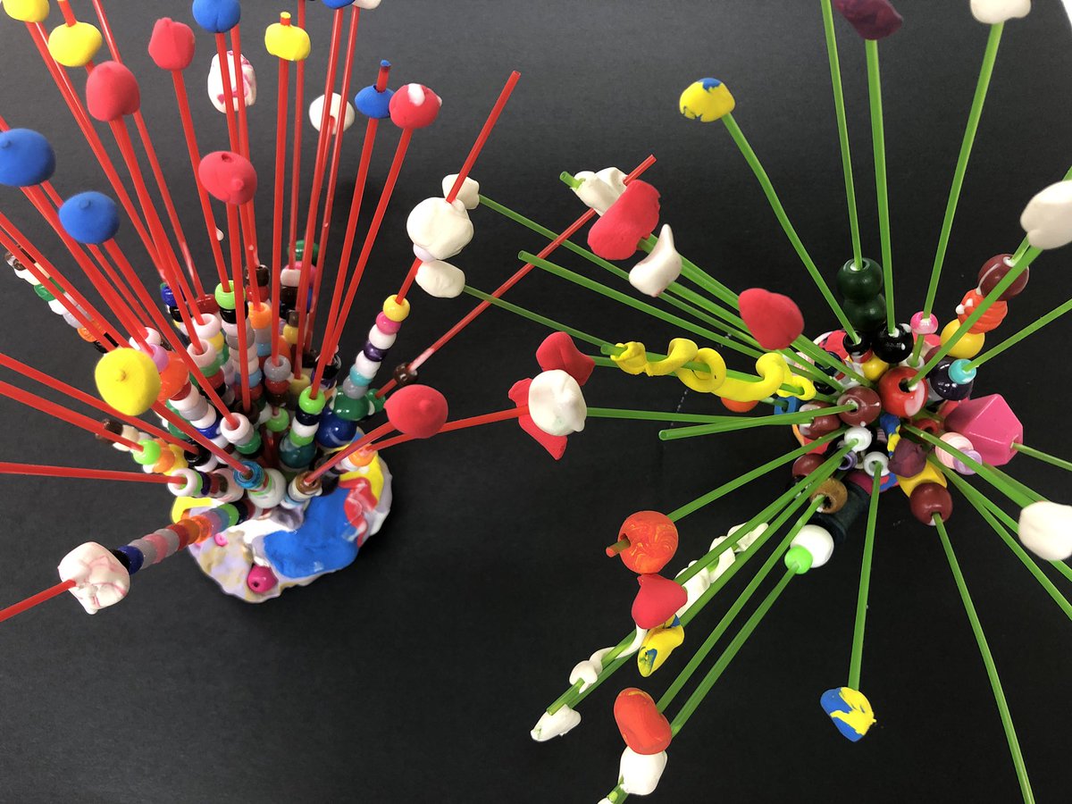 Lindgren_Art's tweet photo. Repurposed Abstract Trees I’m Supported Art #artsforall #artsed #inspire96 #BunchOBalloons #crayolamodelmagic https://t.co/HNBr5wZQBx