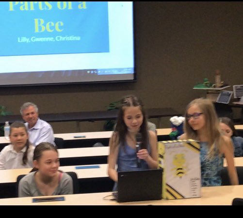 CISCMSD's tweet photo. Some CIS 5th Graders presented their Hummingbird Robotics environment projects at Range Resources today-students did a great job &amp; also got feedback from the folks at RR! @birdbraintech @InnovationCMSD  @laurenkostley @susielavallee @MissDeBiasio @bethanyschrag #makeadifference https://t.co/hXeZmDC630