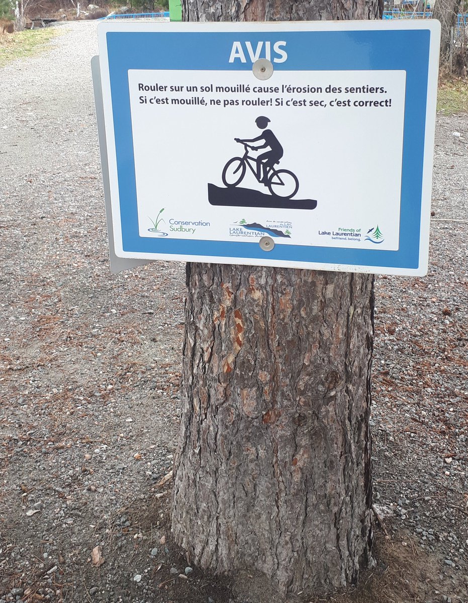 Lake_Laurentian's tweet photo. Trails crew was back at er today for another season. Getting some spring reminders out there.
#trailscrew #backater #newseason #spring #mud #wet https://t.co/MO3oGt5u6u