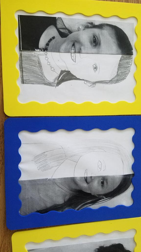 Ss had a great time creating their Symmetry and Me portraits! <a href="/DixonRoadElem/">DixonRoadDragonflies</a> <a href="/DRESPTO/">DIXONROADPTO</a> <a href="/JCPS_NC/">Johnston County Public Schools</a>
