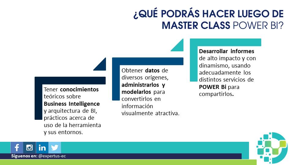 andre_ukis's tweet photo. Porque el camino de ser un #ExpertusBi empieza ahora, únete al reto de #MasterClass #PowerBi y usa tus datos para generar valor, vive la experiencia #ExpertusConsulting. 
📆 Este Mayo 18y19 📍En #Guayaquil.
Más información en: 📧 info@expertus-ec.com o https://t.co/ndVoyMKjB6 https://t.co/mflXwoKZj5