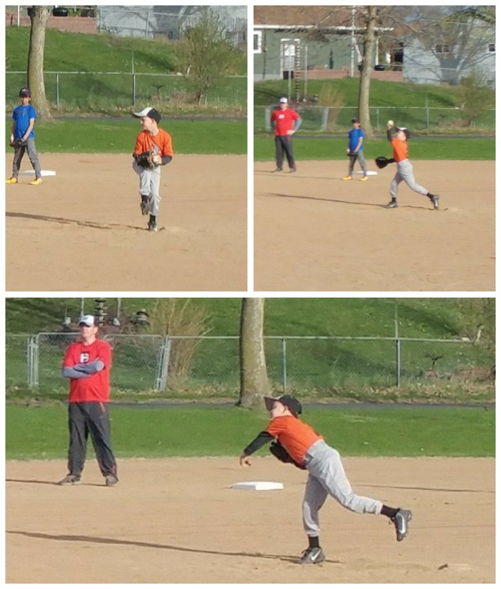 lapostolou23's tweet photo. Baseball season has begun. First time pitching. Struck out all 3 batters. Woo Hoo! #ThatFormTho https://t.co/xz0YmzpzSi