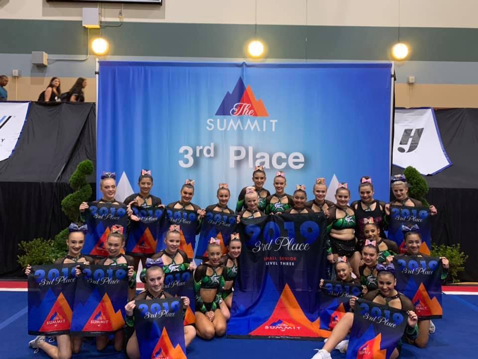 CheerForceSD's tweet photo. We are so proud of our athletes this season. After losing our beloved, Kenrod, each team dedicated their season to him. Nfinity, became 3x World Champions. Blackout, with their first silver. Our junior/senior teams attended Summit, Ferocious with silver and frenzy with bronze. https://t.co/f3pHfKbvgA