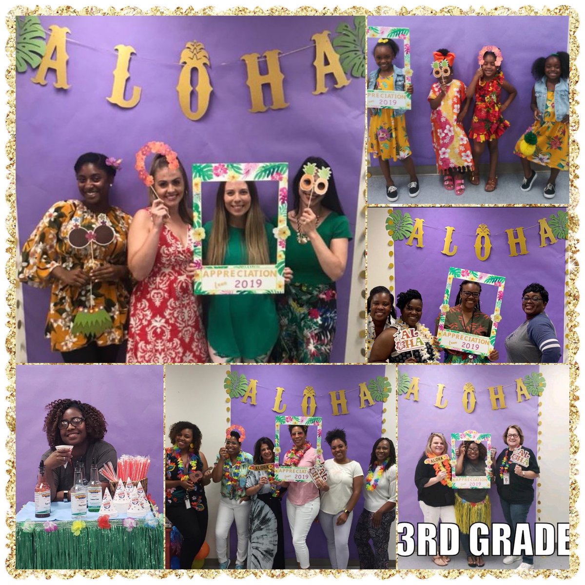 beeslov3hon3y's tweet photo. “You deserve to CHILL” 
Snow cones 🍧 and massages 💆🏾‍♀️ today for my ♥️Plummer♥️LOVES♥️
{if only I would’ve captured those faces while leaving the massage room 🤣} #hawaiithemeforeveryone #cardmyyardallweek #teacherappreciation2019 #PlummerStrong https://t.co/WHbS4ya5iU