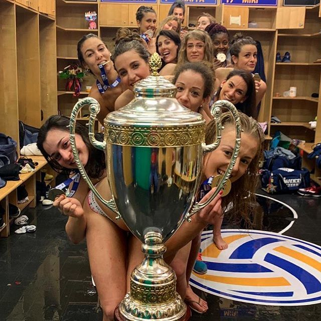 martabechis's tweet photo. Avete detto scudetto?! 🏆🎉💁🏼‍♀️ #italianleague #wearethechampions #topteam #ops #wedidit https://t.co/5LGSUR8EFw https://t.co/FhVkCbxhFj