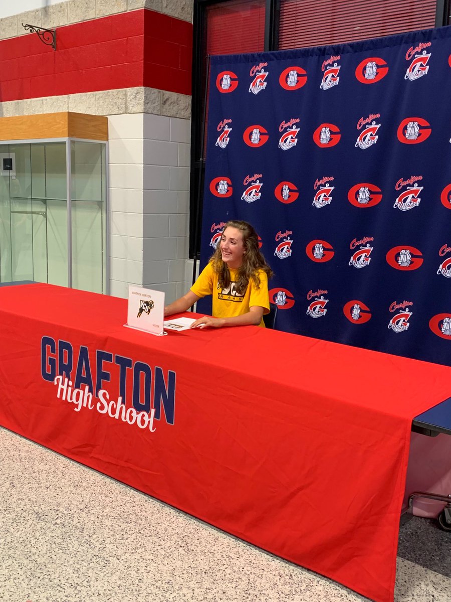 GHSAD's tweet photo. Congrats Whitney! Signing with VCU for soccer! https://t.co/HwzbP7uRqX