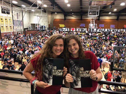 Wow. What an amazing day! A packed house for yearbook distribution <a href="/LeesSummitHS/">LSHS</a>. So proud of my students and the countless hours of work they put in to make this book happen. Lucky to be a Tiger! No Direction Needed! #R7Proud
