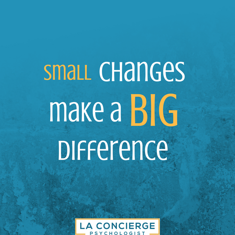 With #therapy, you can make those small adjustments to your mindset and behavior that will make a big difference in your life