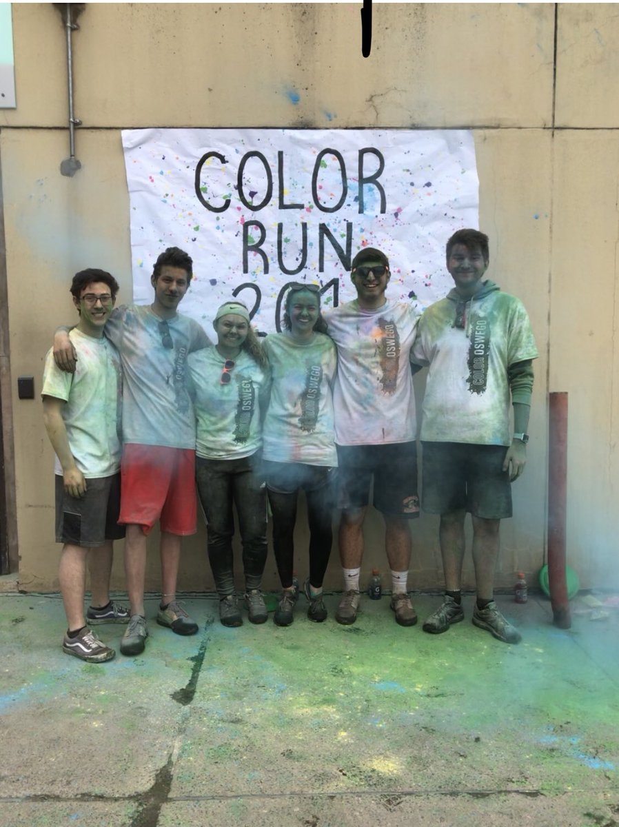 stone4710's tweet photo. Had a great time at the 2019 Color Run held by Cooper and Glimmerglass 🏃 #iamoswegofit @OswegoFIT https://t.co/HhqR2y4yPA