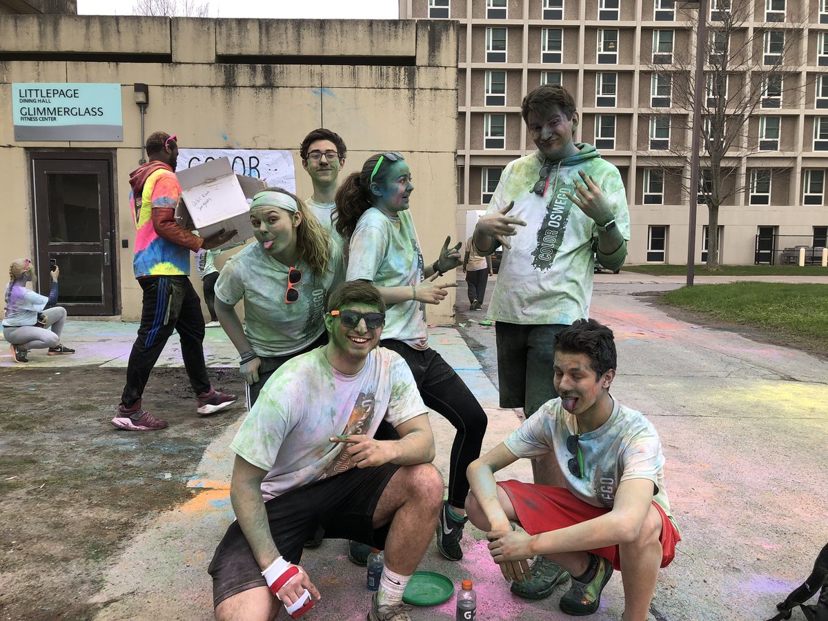 stone4710's tweet photo. Had a great time at the 2019 Color Run held by Cooper and Glimmerglass 🏃 #iamoswegofit @OswegoFIT https://t.co/HhqR2y4yPA