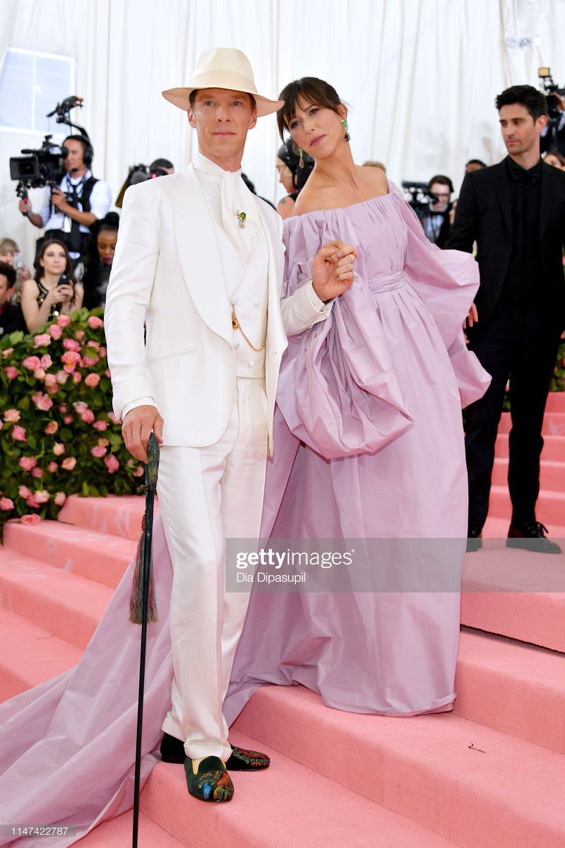 2015smetgala's tweet photo. Benedict Cumberbatch x Sophie Hunter #MetGala https://t.co/rT0FgIpFwe
