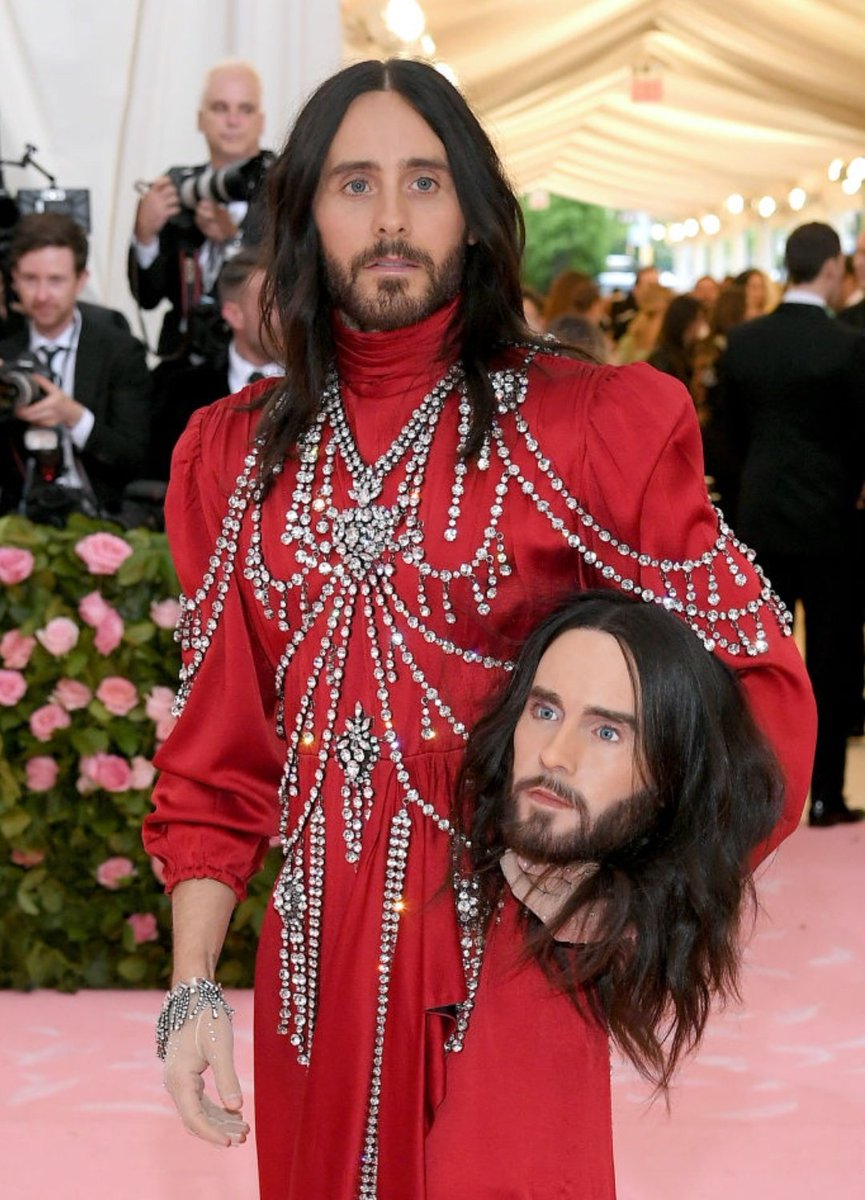 Met Gala Fashion On Twitter Jared Leto At The 2019 Metgala