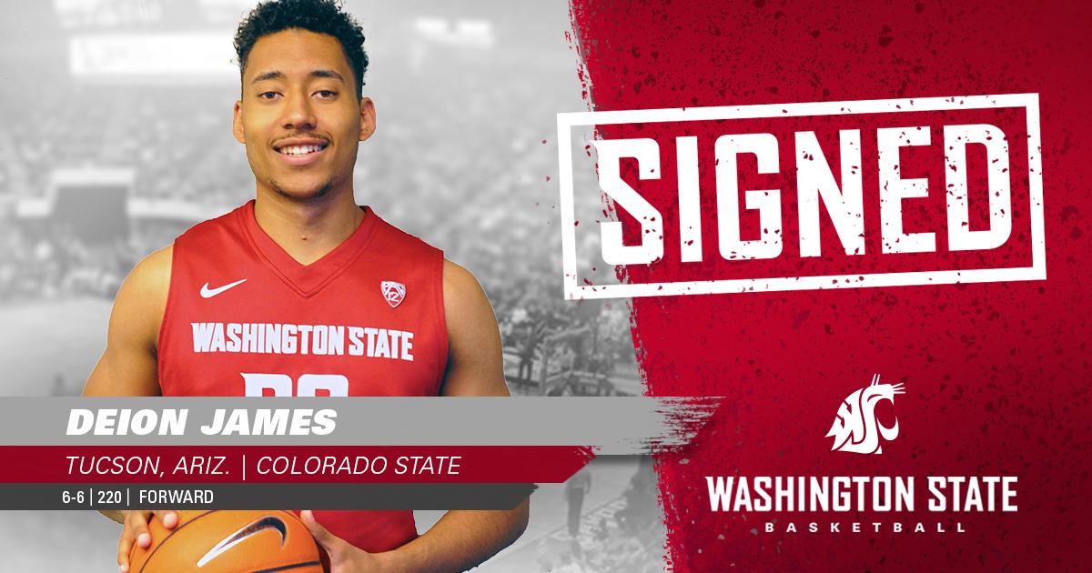WSUCougarsMBB's tweet photo. We're excited to officially welcome Deion James to Cougar Family!
Story: https://t.co/L5zfmU7sTw
#GoCougs | #Nerball https://t.co/x5F0XyflW2