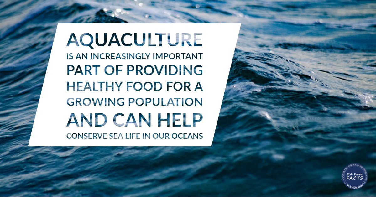 FishFarmFacts's tweet photo. Why is aquaculture important? Read the fact here!
#FishFarmFacts #BCAquaculture #SustainableSeafood https://t.co/LfhYVcX3SJ