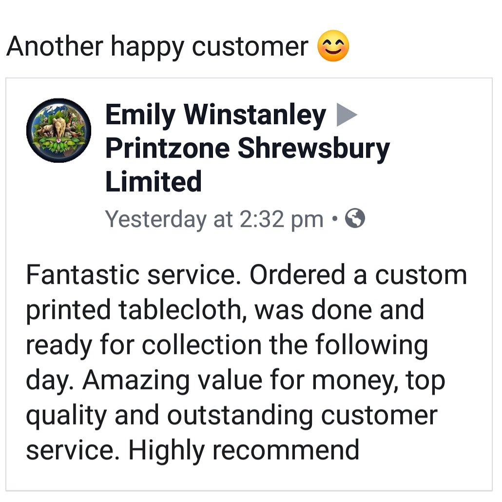 Love a challenge. #custom #printing #tablecloth #HappyCustomer