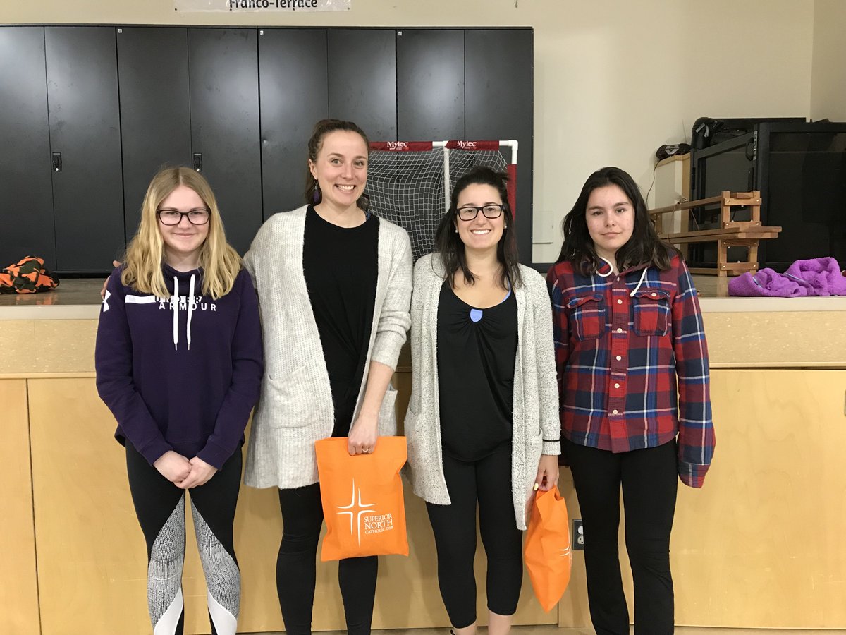 sncdsb's tweet photo. @STMS_Soldiers held a yoga session and made stress balls today! #GetLoud about what Mental Health really is. It is about having a sense of purpose, strong relationships, feeling connected to our communities, knowing who we are, coping with stress and enjoying life. #SNDSB https://t.co/RGj5oCmgRf