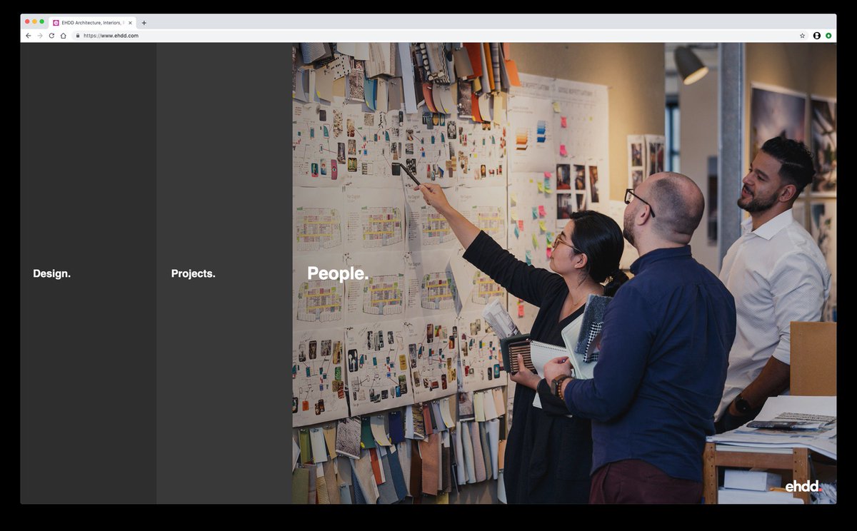 bricksf's tweet image. New site and brand refresh for @EHDDarch 
ehdd.com