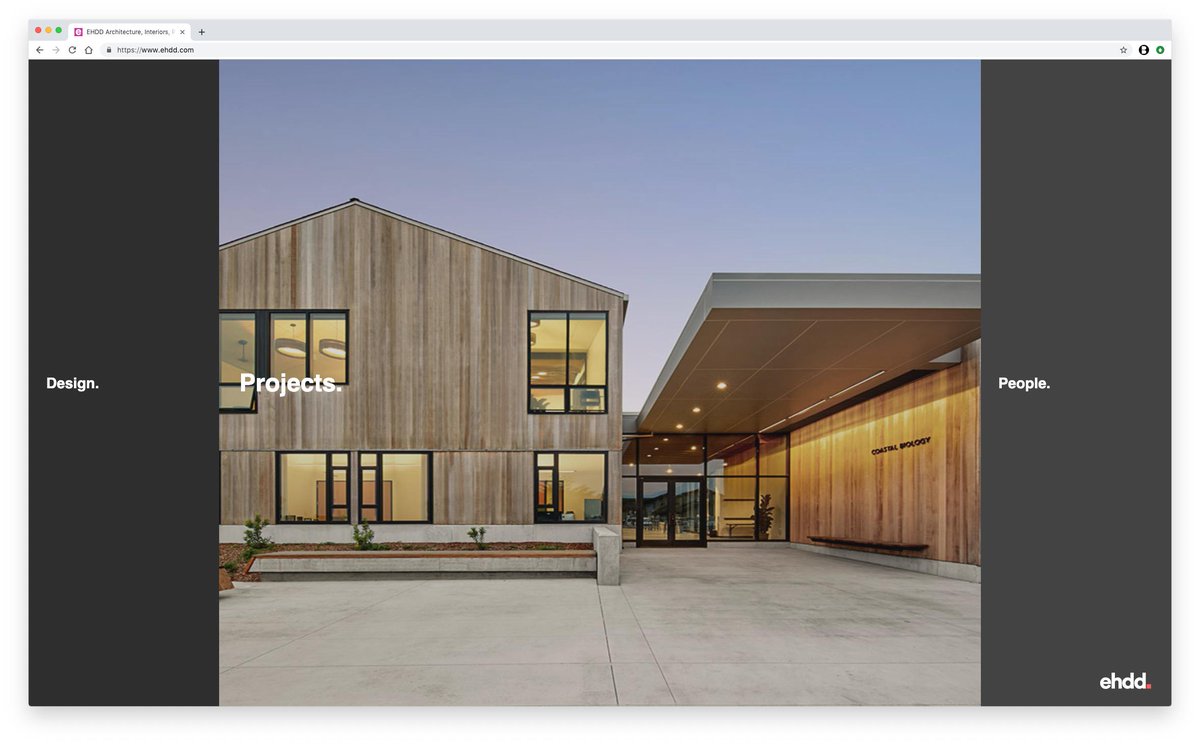 bricksf's tweet image. New site and brand refresh for @EHDDarch 
ehdd.com