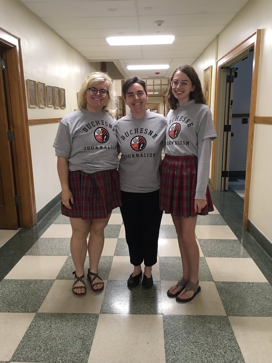 DA_Birdpost's tweet image. Can we taki about how fuego our new shirts are?? 🔥📰Thank you to our staff, Mrs. Hiddleston, and our readers for a great year!