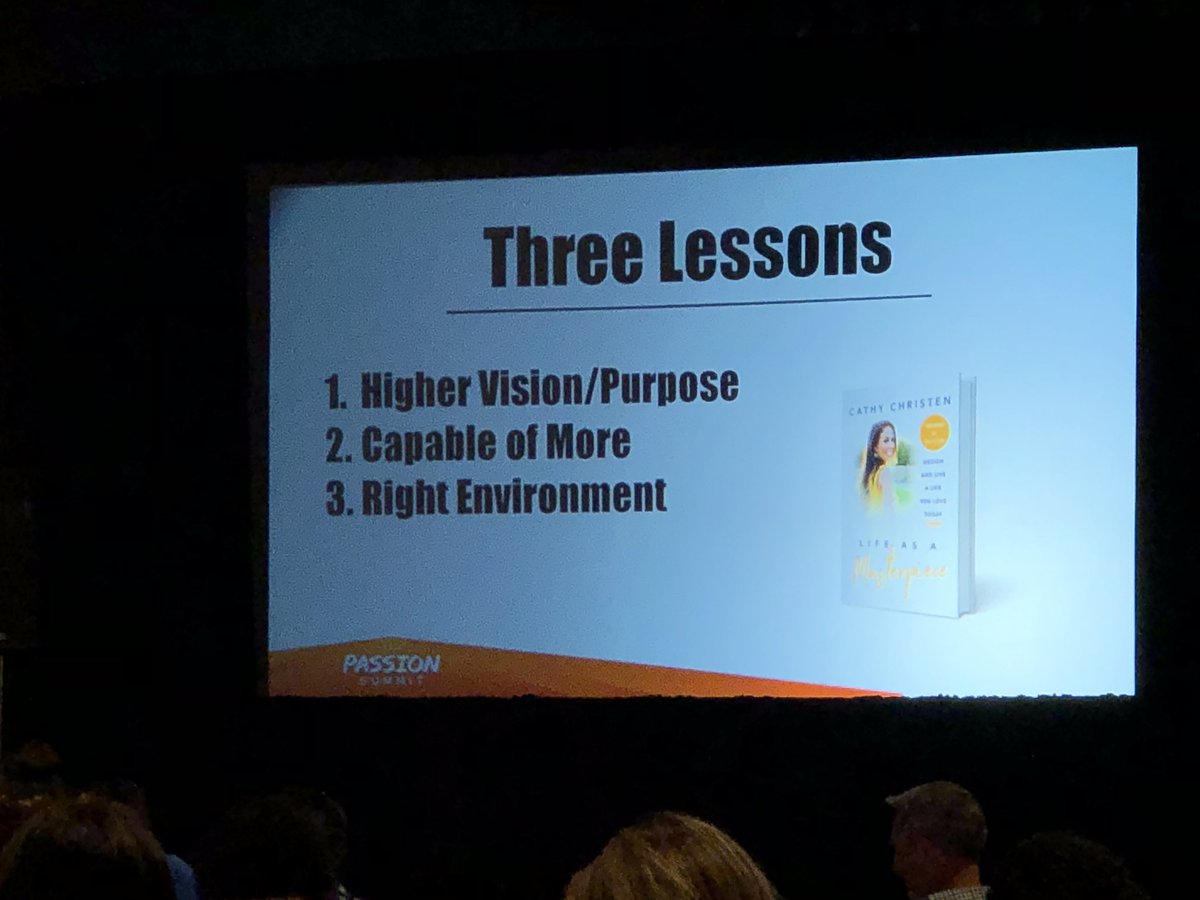 “Are the people in your life givers or takers?  Who do you surround yourself with and how does it impact you?”  <a href="/CathyChristen/">Cathy Christen</a>  #thepassionsummit